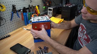 Testing a New LiFePO4 BMS 12v Battery Build and Aliexpress Cell Test [upl. by Doykos]