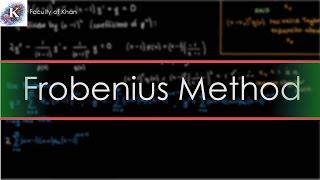 Introduction to the Frobenius Method [upl. by Tegirb]