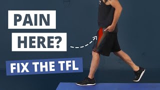 3 Effective TFL Stretches Tensor Fascia Latae  Immediate Hip Pain Relief [upl. by Letti]