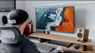 The Perfect Productivity Monitor  LG 32” 4K UltraFine Ergo Setup [upl. by Adila]