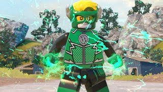 LEGO DC Super Villains  How To Make INERTIA Custom Character [upl. by Ylera]