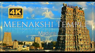 Madurai Meenakshi Amman Temple in 4k  History  Sculptures [upl. by Kahle]