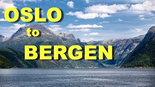 Oslo to Bergen Norway by Train through the mountains and Boat through the fjords [upl. by Kai]