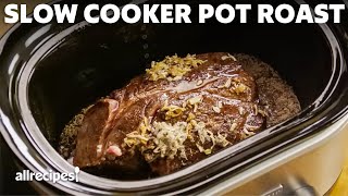 How to Make Slow Cooker Pot Roast  Allrecipes [upl. by Albertina]