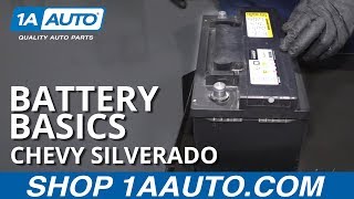 How to Replace Battery 1419 Chevy Silverado [upl. by Sivrahc]