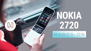 Nokia 2720 HandsOn Flip phone makes a comeback [upl. by Allez92]