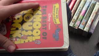 My Disney VHS Collection 2020 Edition Part 4 Jim HensonWinnie the PoohSchoolhouse Rock Titles [upl. by Lyckman]