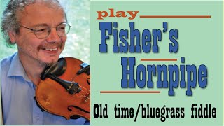 Fishers Hornpipe fiddle lesson [upl. by Adaiha779]