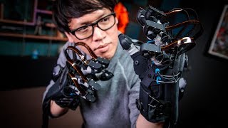 HandsOn with HaptX VR Haptic Gloves [upl. by Enert]