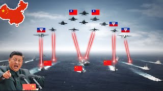 Sea War Begins Philippines and Taiwan Destroy Chinese Aircraft Carrier on Border  Arma 3 Milsim [upl. by Magna656]