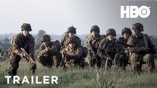 Band of Brothers  Trailer  Official HBO UK [upl. by Wisnicki392]