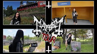 MayheM Tour  Visiting Euronymous and Other Places [upl. by Iridissa303]