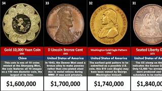 List of Most Expensive coins in History [upl. by Gagne404]