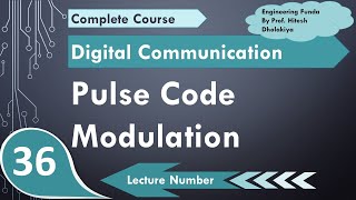 Pulse Code Modulation PCM Basics Block Diagram Process Sampling amp Quantization Explained [upl. by Erina]