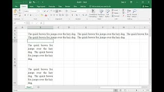 Shortcut key to Wrap amp Justify Text in MS Excel All Versions [upl. by Tereve]