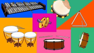 Instrumentos de percusión [upl. by Sennahoj695]