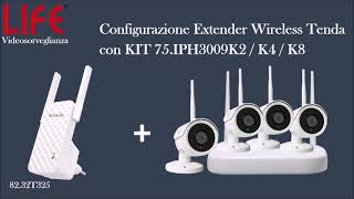 LIFE Videosorveglianza  Come collegare un EXTENDER Wireless al KIT NVR  Telecamere WIFI [upl. by Arikihs215]