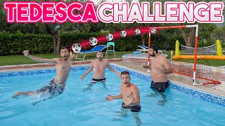 ⚽ TEDESCA FOOTBALL CHALLENGE in PISCINA con gli ELITES [upl. by Mori806]