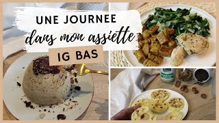 UNE JOURNEE DANS MON ASSIETTE IG bas  Recettes healthy gourmandes pour rééquilibrage alimentaire [upl. by Pilif]