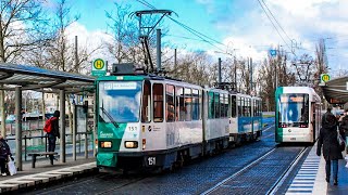 Tatra KT4 Potsdam tram Straßenbahnen Potsdam [upl. by Nomyt139]