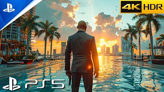 MIAMI PS5 Immersive ULTRA Realistic Graphics Gameplay 4K60FPS Hitman 2 [upl. by Frydman]