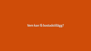 Så fungerar bostadstillägg [upl. by Siram]