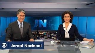 Jornal Nacional novo cenário mais amplo e interativo está no ar [upl. by Godderd870]