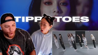 XG  Tippy Toes  Dance Practice Reaction [upl. by Vevina]