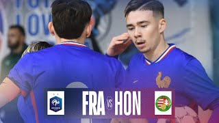 U19 Futsal  FranceHongrie 22 le résumé [upl. by Wandie]