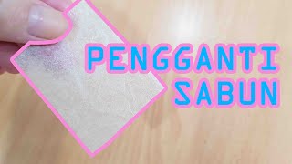 CARA MEMBUAT SABUN KERTAS  DIY SOAP FROM PAPER [upl. by Heber]