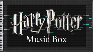 1 Hour Loop Hedwigs Theme  Harry Potter Celesta Part Music BoxMIDI [upl. by Mohorva169]