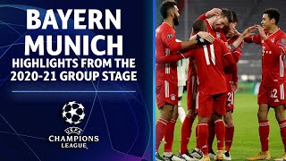 Bayern Munich Highlights from the 202021 Group Stage  UCL on CBS Sports [upl. by Ardeahp105]