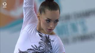 Larisa IORDACHE ROU  2020 European Champion floor [upl. by Andris]