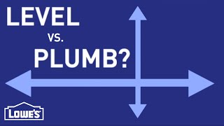 What Do Level and Plumb Mean  DIY Basics [upl. by Holsworth]