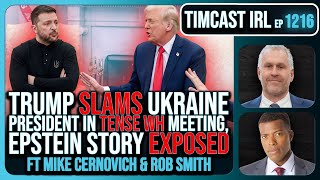 Trump SLAMS Ukraine President In TENSE WH Meeting The War MAY END w Rob Smith  Timcast IRL [upl. by Wojcik568]