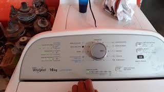 Como calibrar y reparar lavadora whirlpool digital xpert system [upl. by Nilak]