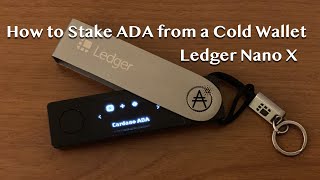 How to Stake ADA from a Ledger Nano X using a Yoroi Wallet on Cardano [upl. by Alwin]