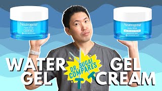 Dr Sugai Compares Neutrogena Hydro Boost Water Gel vs GelCream [upl. by Mcfarland182]