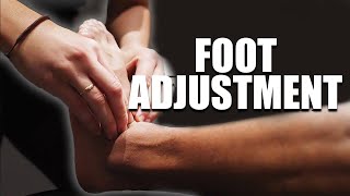 Chiropractic Foot Adjustment [upl. by Sascha]