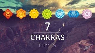 ALL 7 CHAKRAS HEALING CHANTS  Chakra Seed Mantras Meditation Music [upl. by Mooney844]