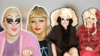 Trixie amp Katya Makeup Transformation feat Sarah Schauer  Brittany Broski [upl. by Donelu38]