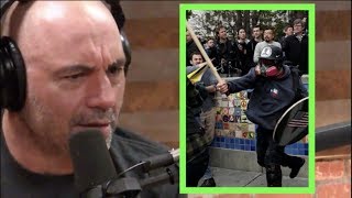 Joe Rogan on Antifa Not Knowing How to Fight [upl. by Eninahs]