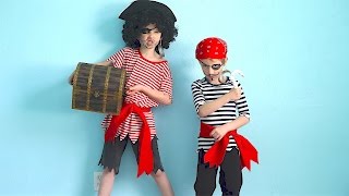 How To Make Pirate Costumes Quick and Easy [upl. by Wisnicki]