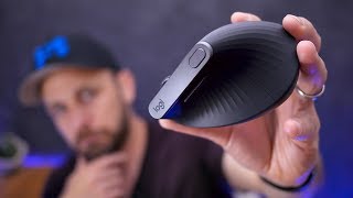 Logitech MX Vertical Mouse Super Review  vs Anker [upl. by Vizza]