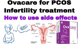 how to use Ovacare  Multivitamin tablet For PCOS  infertility  How to use  Dose  side effects [upl. by Orbadiah]