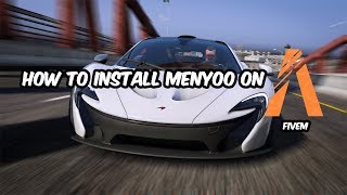 How to install Menyoo to FiveM [upl. by Nnelg]