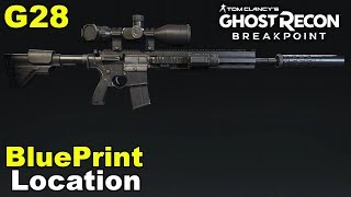 Ghost Recon Breakpoint  G28 BluePrint Location  Tips amp Tricks [upl. by Ilram87]