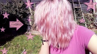 ¡Atrévete Haz Tinte Rosa Pastel En Casa💜 [upl. by Cirted441]