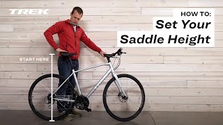 How To Set Your Saddle Height [upl. by Enoid]