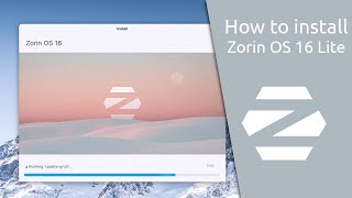 How to install Zorin OS 16 Lite [upl. by Hannahs602]